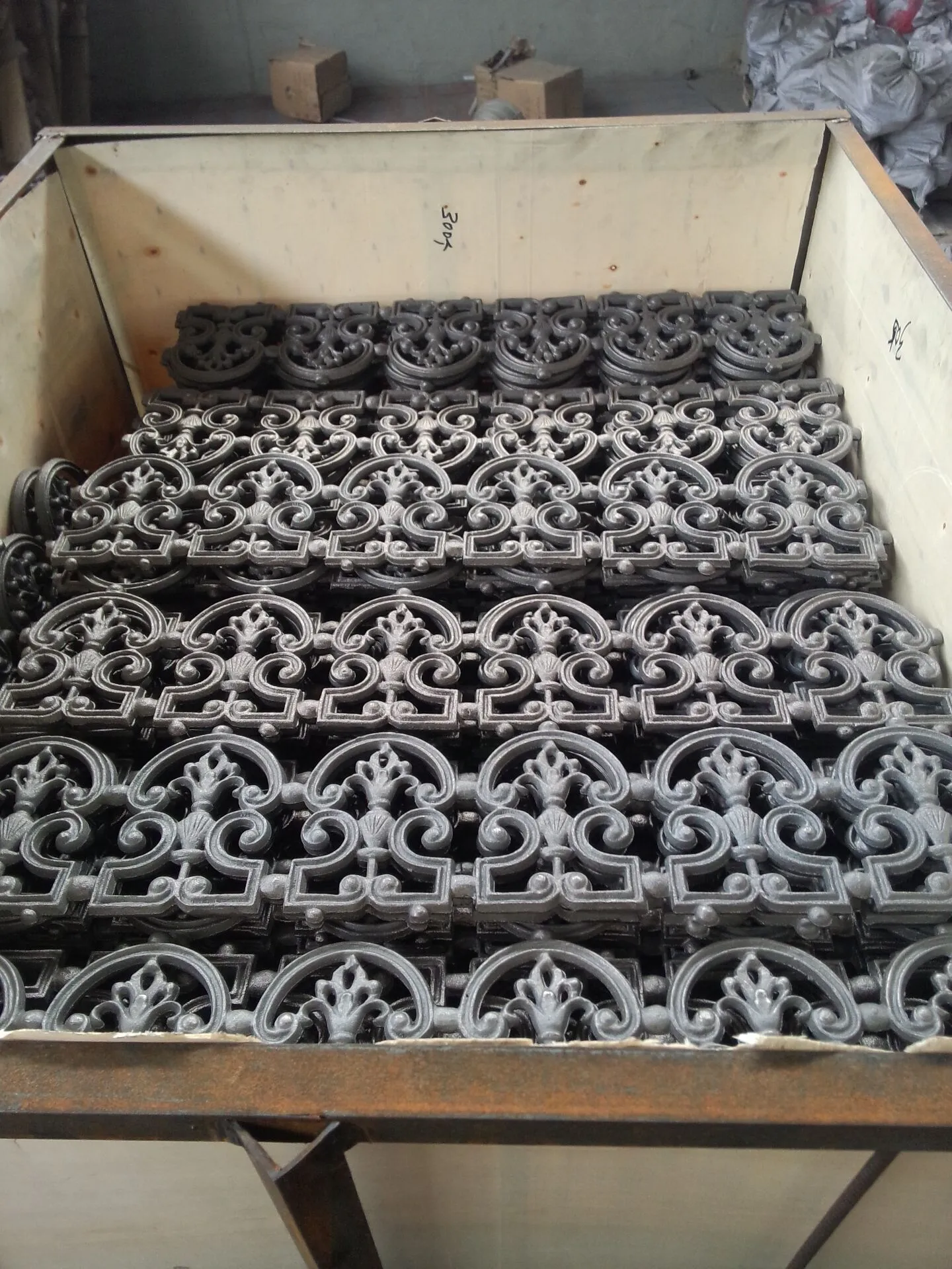 Cast Iron Panel Casting for Architectural Elements