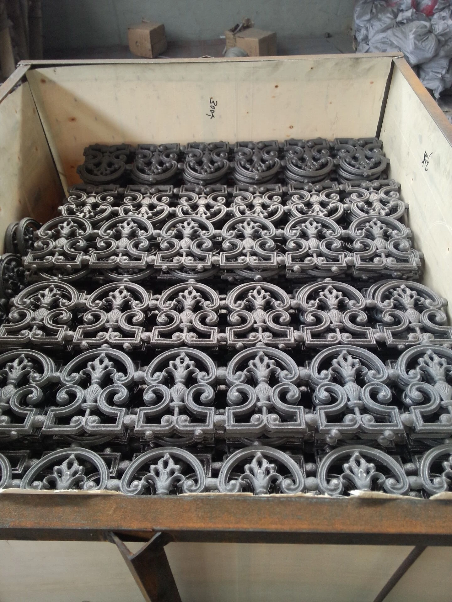 Cast Iron Panel Casting for Architectural Elements