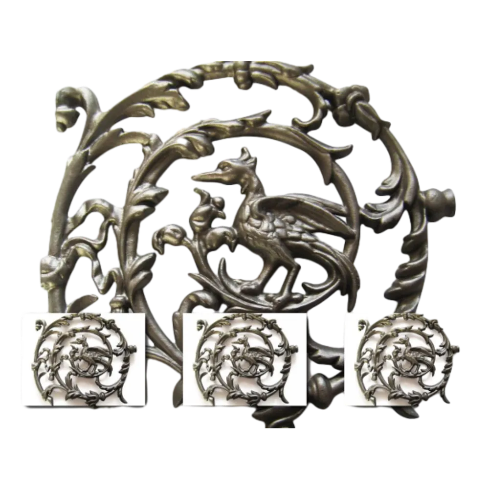 steel main gate handle design