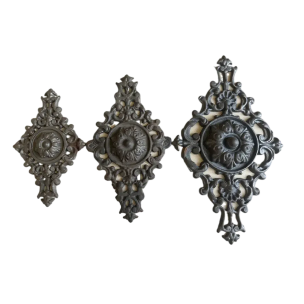 cast iron fence decorations
